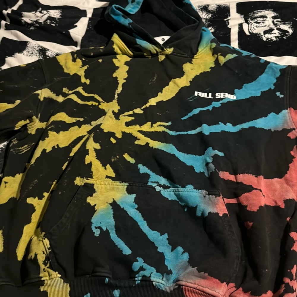 Full Send Tie Dye hoodie